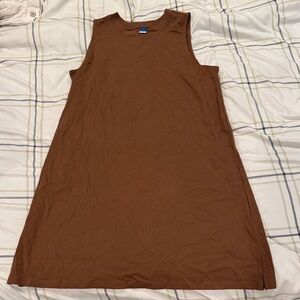 Old Navy Sleeveless Brown Mini Dress